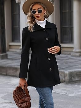 Amazon.com: DIERAN Womens Fall Jacket Long Sleeve Button